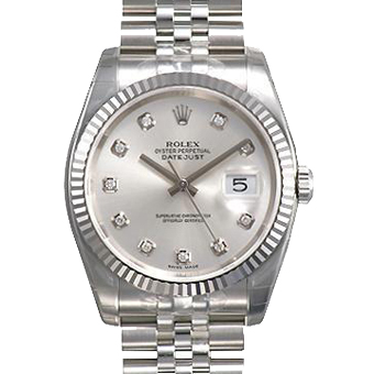 ROLEX ロレックス レプリカ パーペチュアル デイトジャスト 11623 シルバー